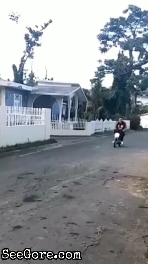 Stunt goes wrong: A guy flips over a bike 11