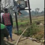Man trying to steal oil from a transformer got toasted 2