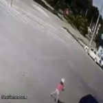 Car slowly rolls on a kid 1
