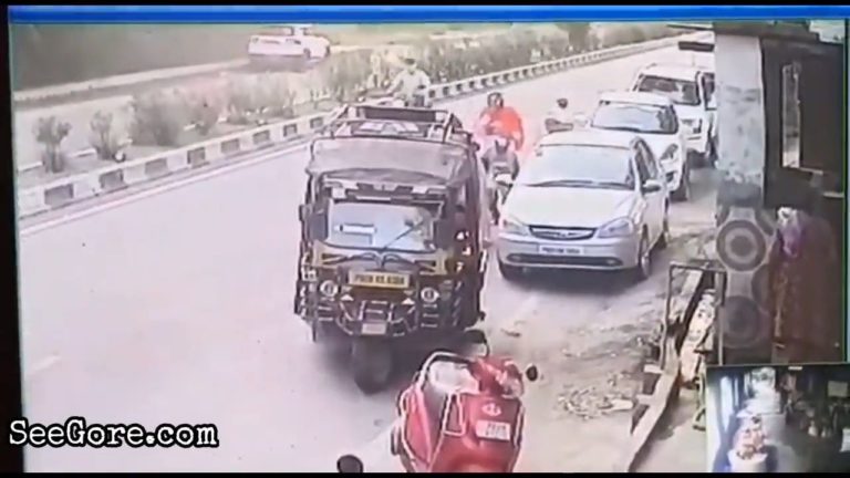 Speeding car rolls and crushed multiple men 25