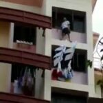 Man missed the rescue cushion in his attempt of suicide 2