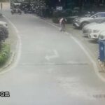 SUV runs over a woman 2