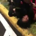 Cop kneels on a pregnant woman's neck, and tasing her in the stomach twice 1