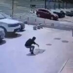 Man goes into a manhole and got a broken back 1