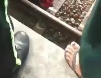 Woman failed at suicide on the railway 7