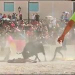 Man gored by a mad bull 1
