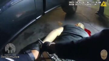 Man shot and handcuffed 3
