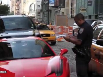 Ferrari owner drives over police officer's foot and gets arrested 5