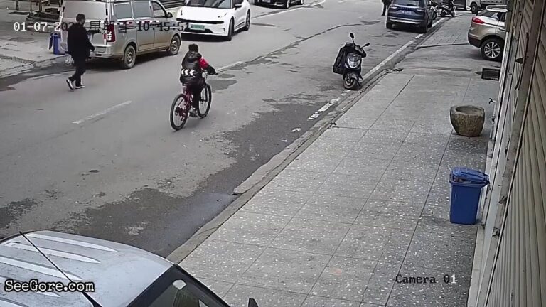 Girl hitting gas instead of brake 17