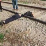 Man cut in half on train rail 2