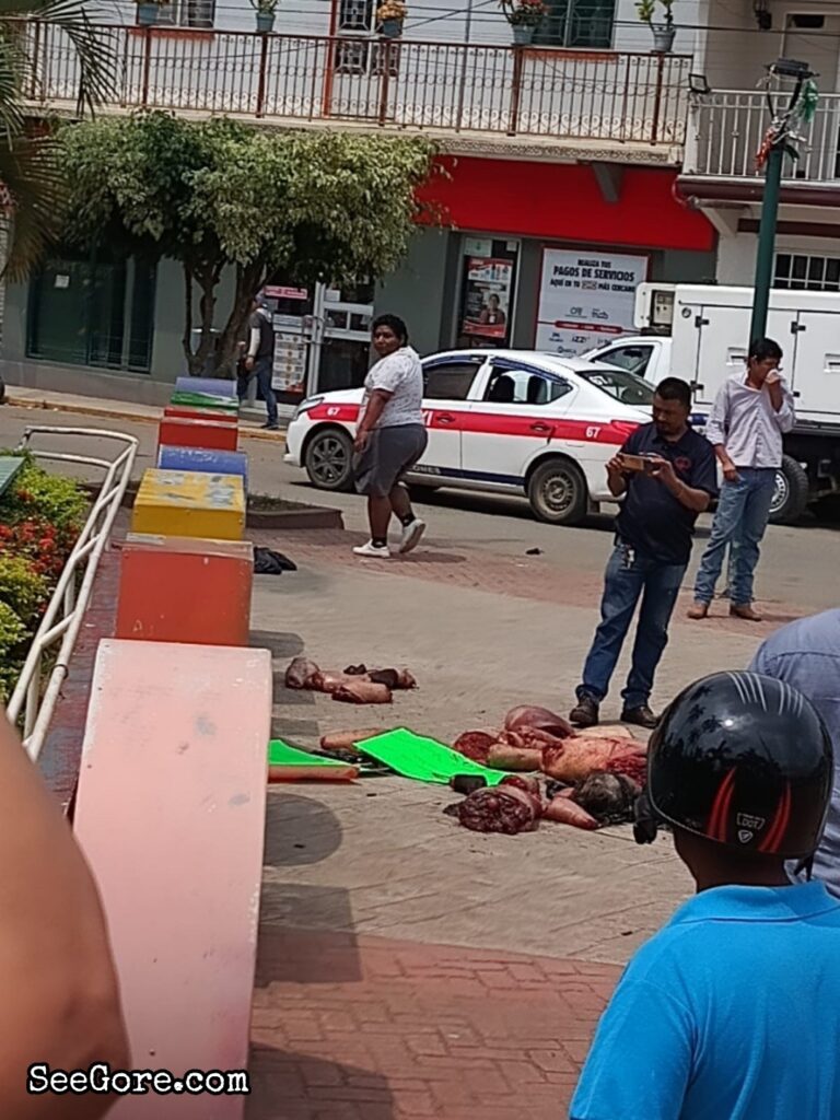Mexican cartel dumps dismembered body parts at town square 7
