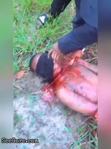 Nigerian man decapitated 1