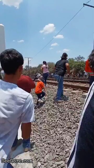 Woman knocked and killed by a train 1