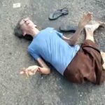 Old Woman Run Over by a Truck 1