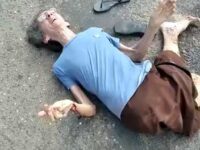 Old Woman Run Over by a Truck 4