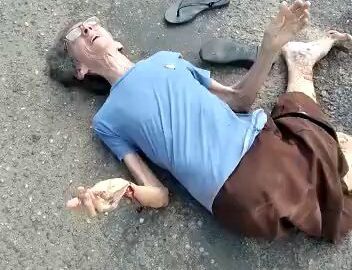 Old Woman Run Over by a Truck 6