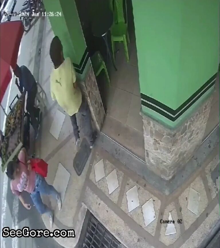 A Man Runs Into Wall to Stab Himself 21