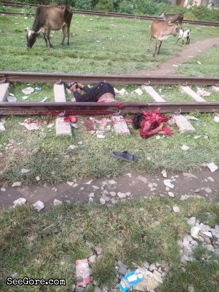 Bangladeshi Man Gets Split in Half by Train 4