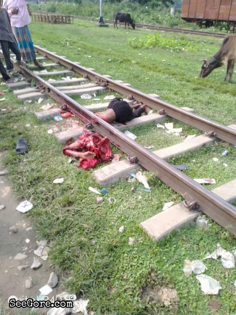 Bangladeshi Man Gets Split in Half by Train 5