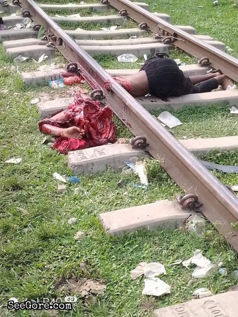 Bangladeshi Man Gets Split in Half by Train 6