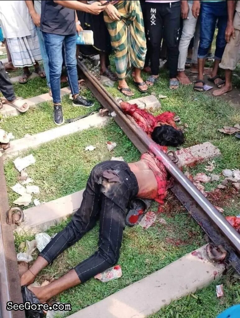 Bangladeshi Man Gets Split in Half by Train 7