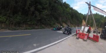 POV of Watching Bike Crash 14