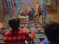 Funfair Worker Climbs onto a Swing Ride and Hit Himself 10